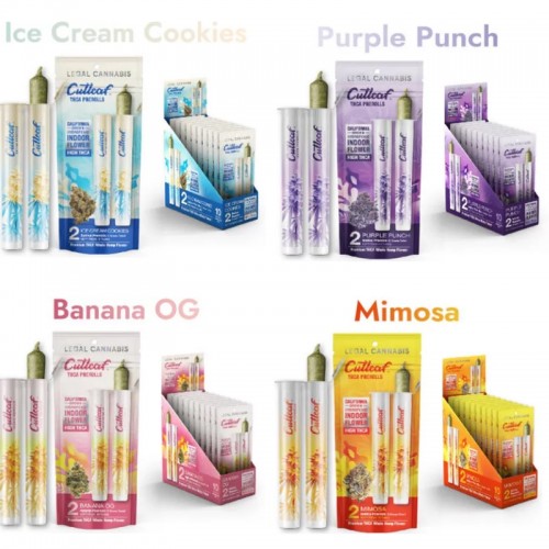 CUTLEAF THC-A PRE ROLLS 2GM/2CT/10PK